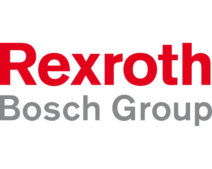Logotipo de Rexroth — fabricante de sistemas hidráulicos y eléctricos